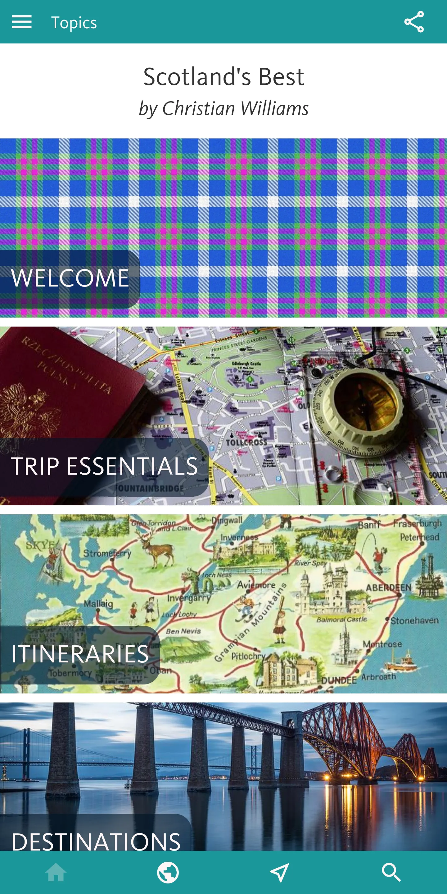 Scotland’s Best: Travel Guide | Indus Appstore | Screenshot