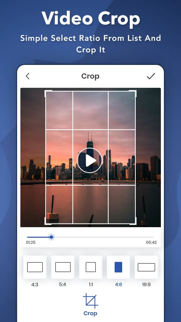 Video Crop : Trim & Cut Video | Indus Appstore | Screenshot