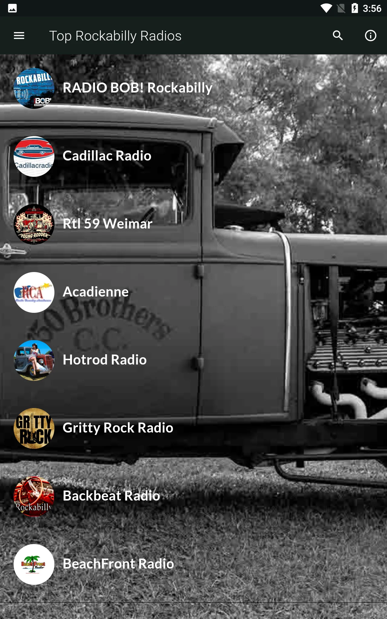 Live Rockabilly Radios | Indus Appstore | Screenshot