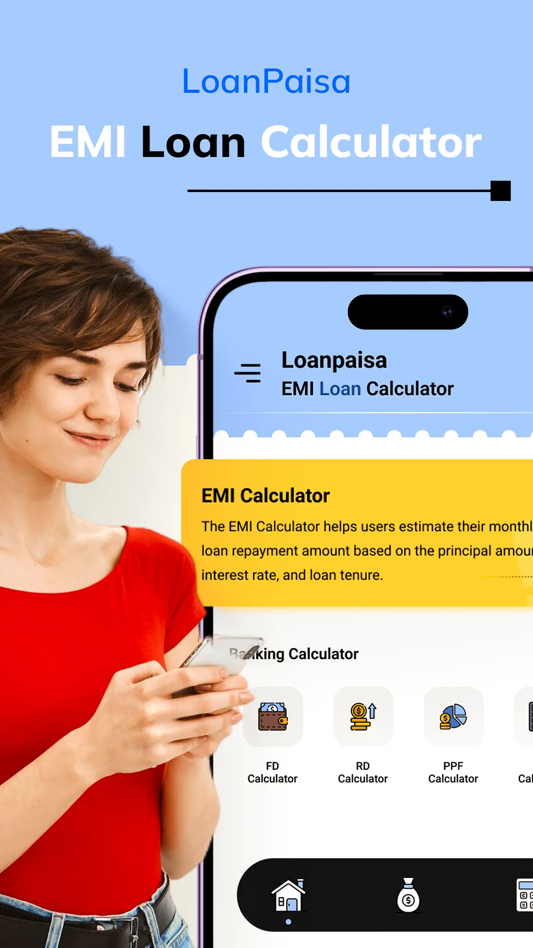 LoanPaisa: EMI Loan Calculator | Indus Appstore | Screenshot