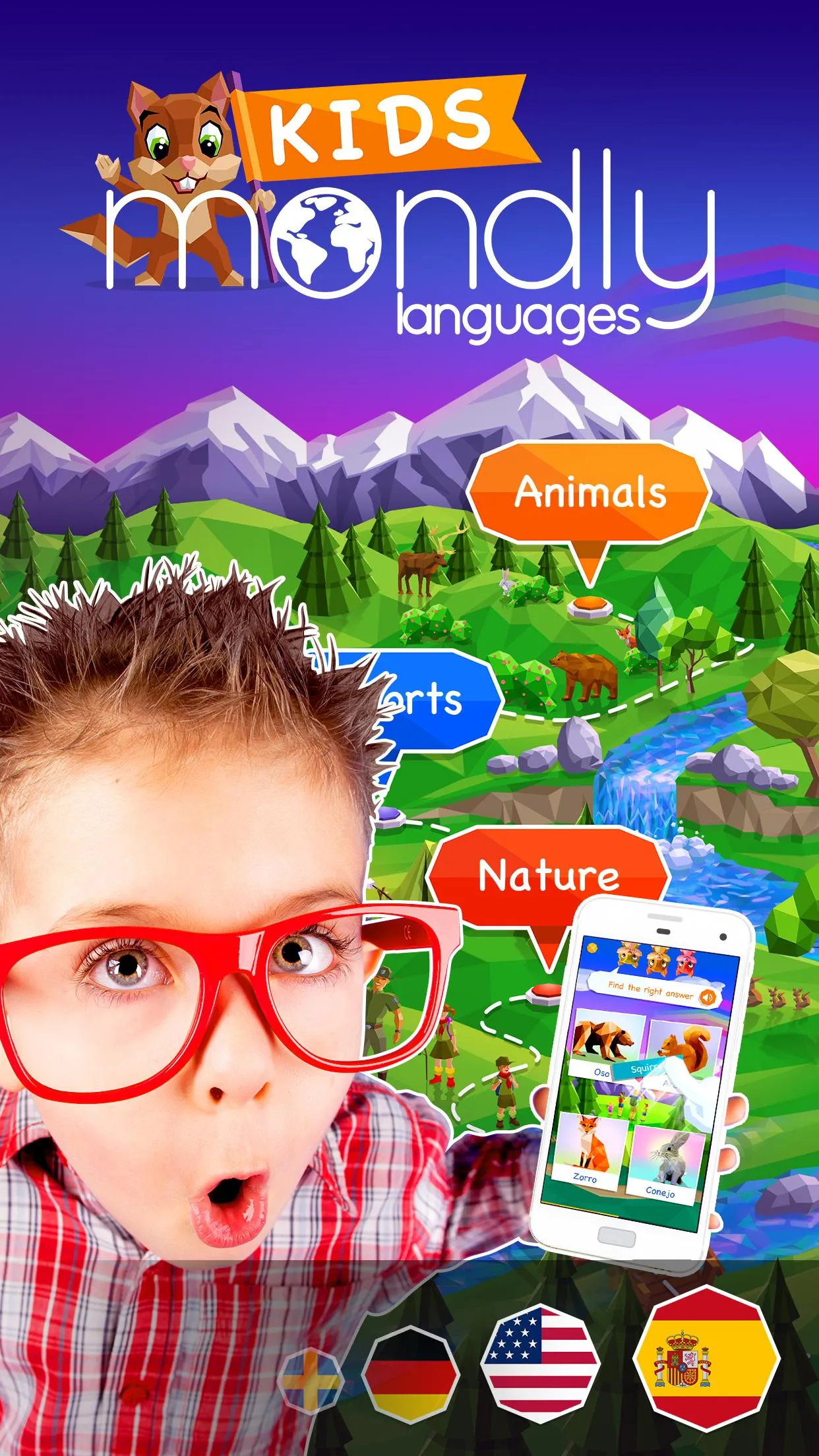 Kids Learn Languages by Mondly | Indus Appstore | Screenshot