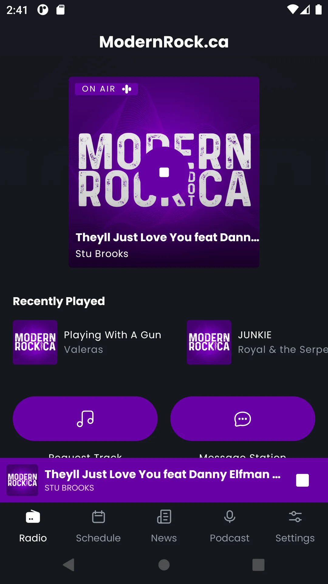 ModernRock.ca | Indus Appstore | Screenshot