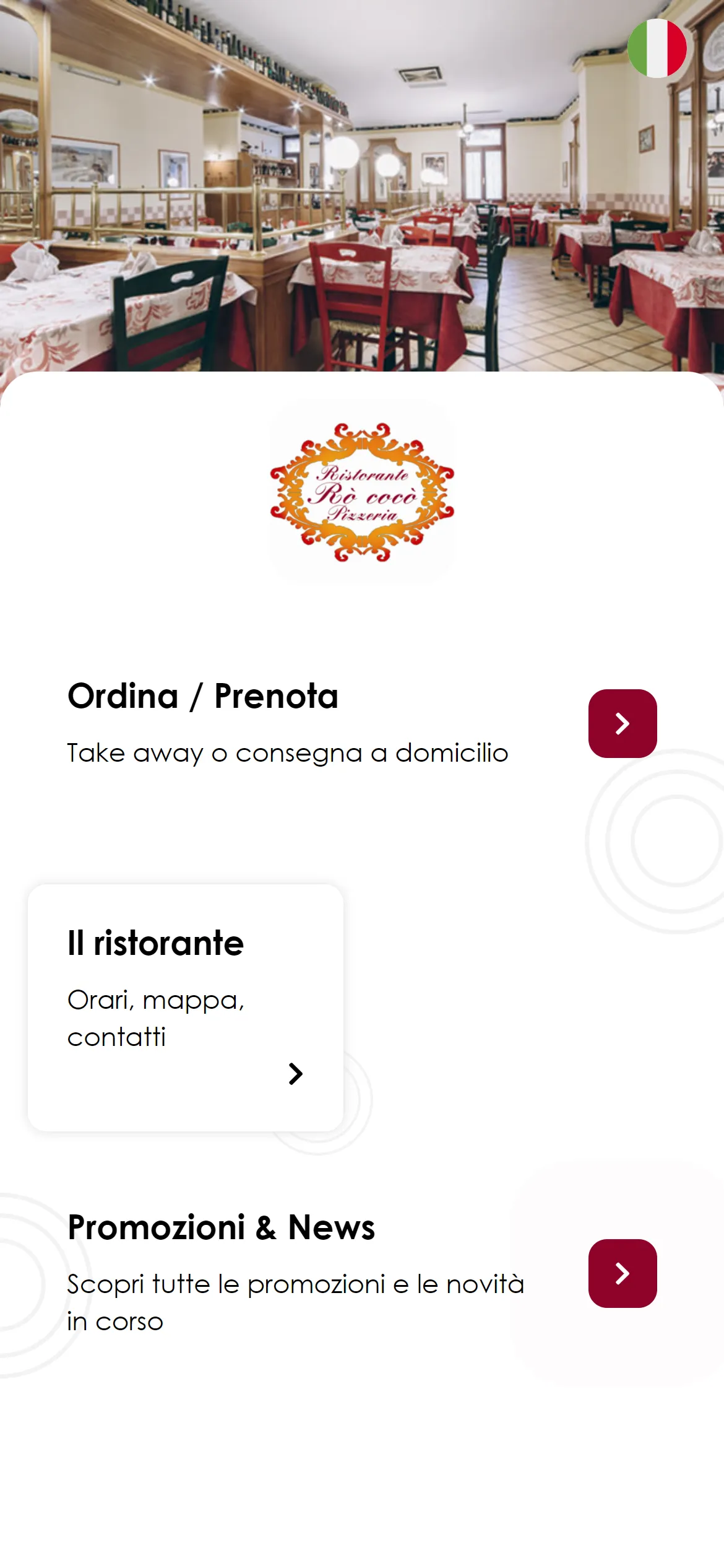 Ristorante Pizzeria Ro' Coco' | Indus Appstore | Screenshot