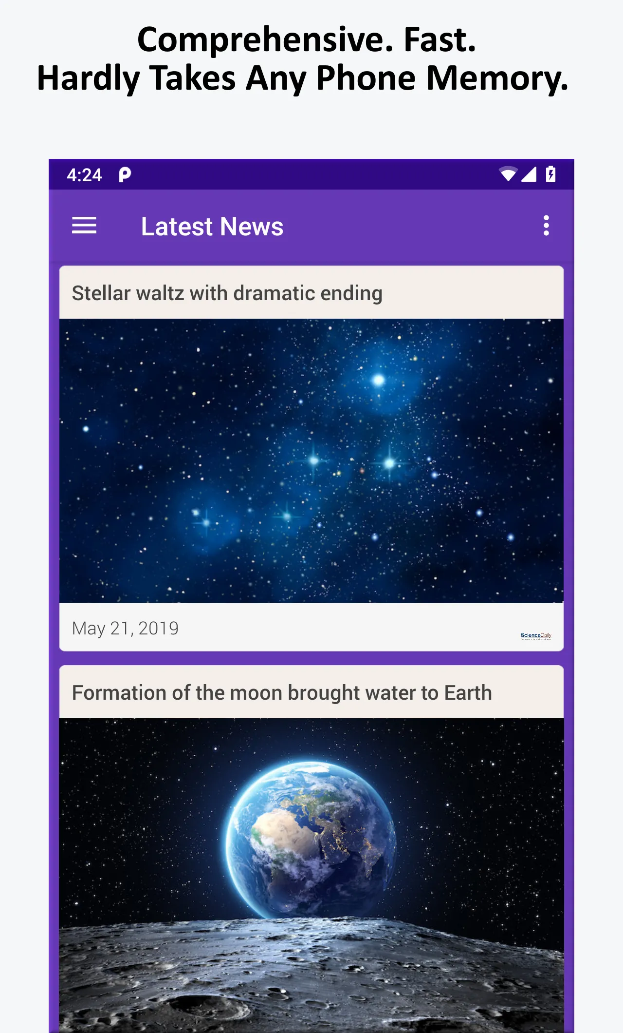 Astronomy News | Indus Appstore | Screenshot