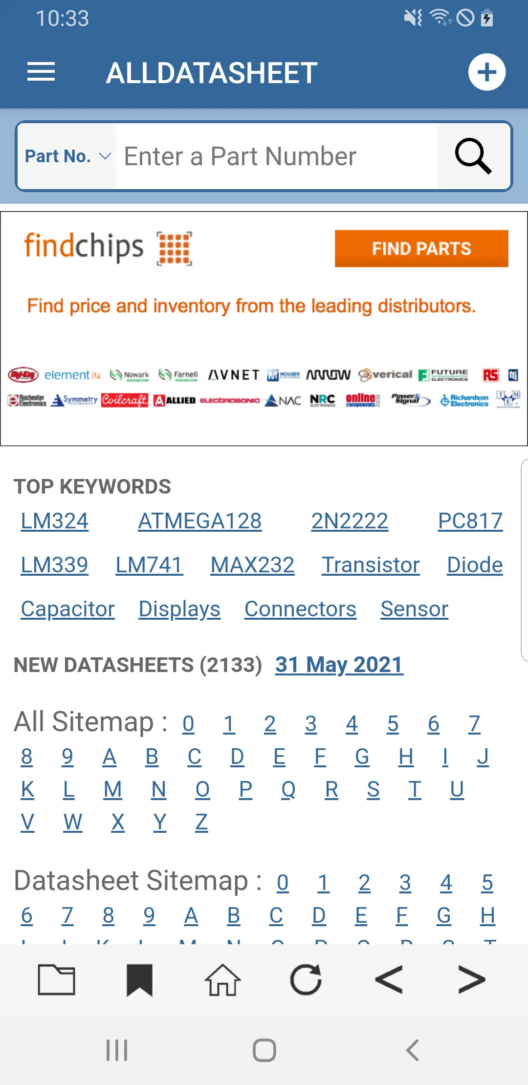 ALLDATASHEET - Datasheet PDF | Indus Appstore | Screenshot