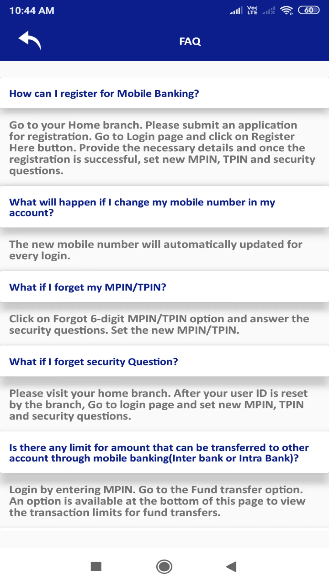 KBS Mobile Banking | Indus Appstore | Screenshot