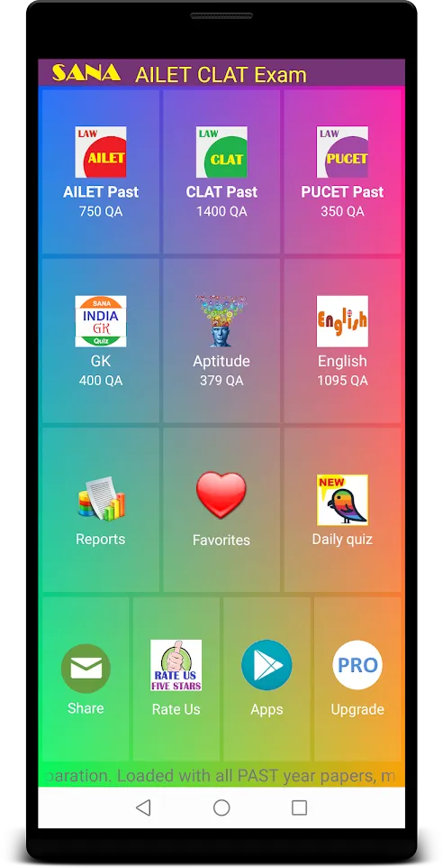 AILET CLAT Exam Prep | Indus Appstore | Screenshot