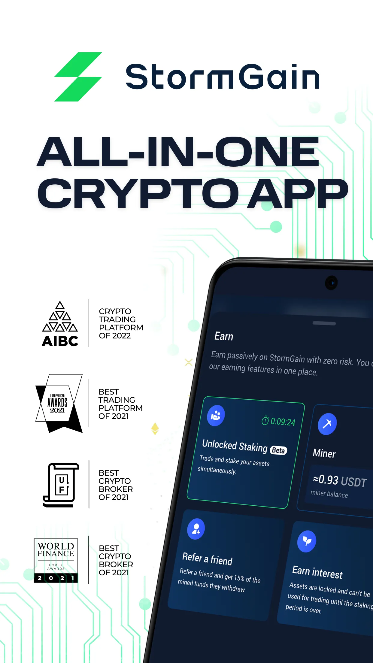StormGain: Bitcoin & Crypto | Indus Appstore | Screenshot