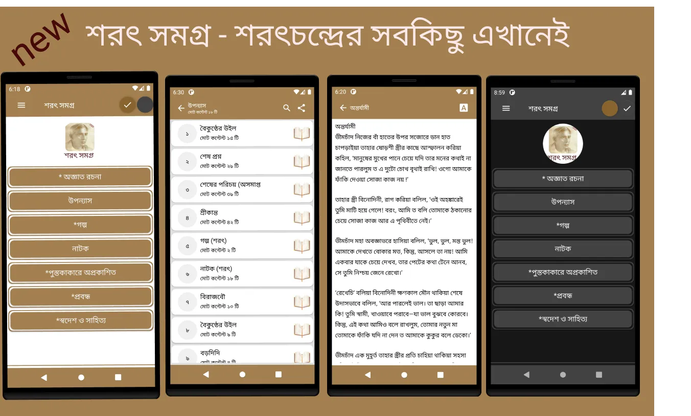 শরৎচন্দ্র চট্টোপাধ্যায় | Indus Appstore | Screenshot