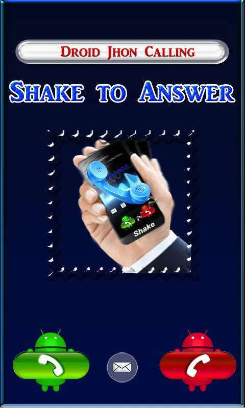 Shake to Answer a Call | Indus Appstore | Screenshot