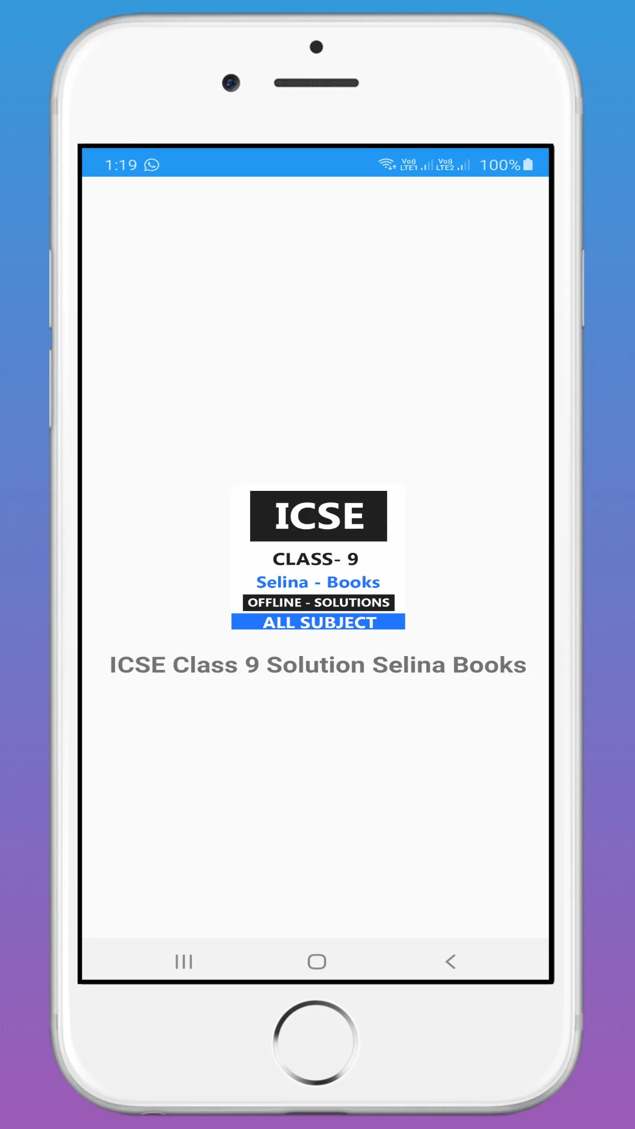 ICSE Class 9 Selina Solutions | Indus Appstore | Screenshot