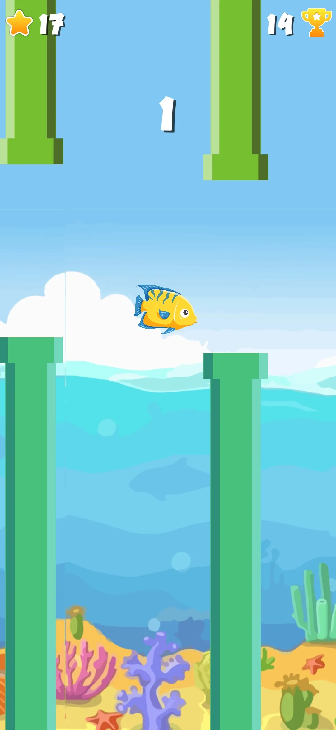 Flappy Fish - Flapp Like Bird | Indus Appstore | Screenshot