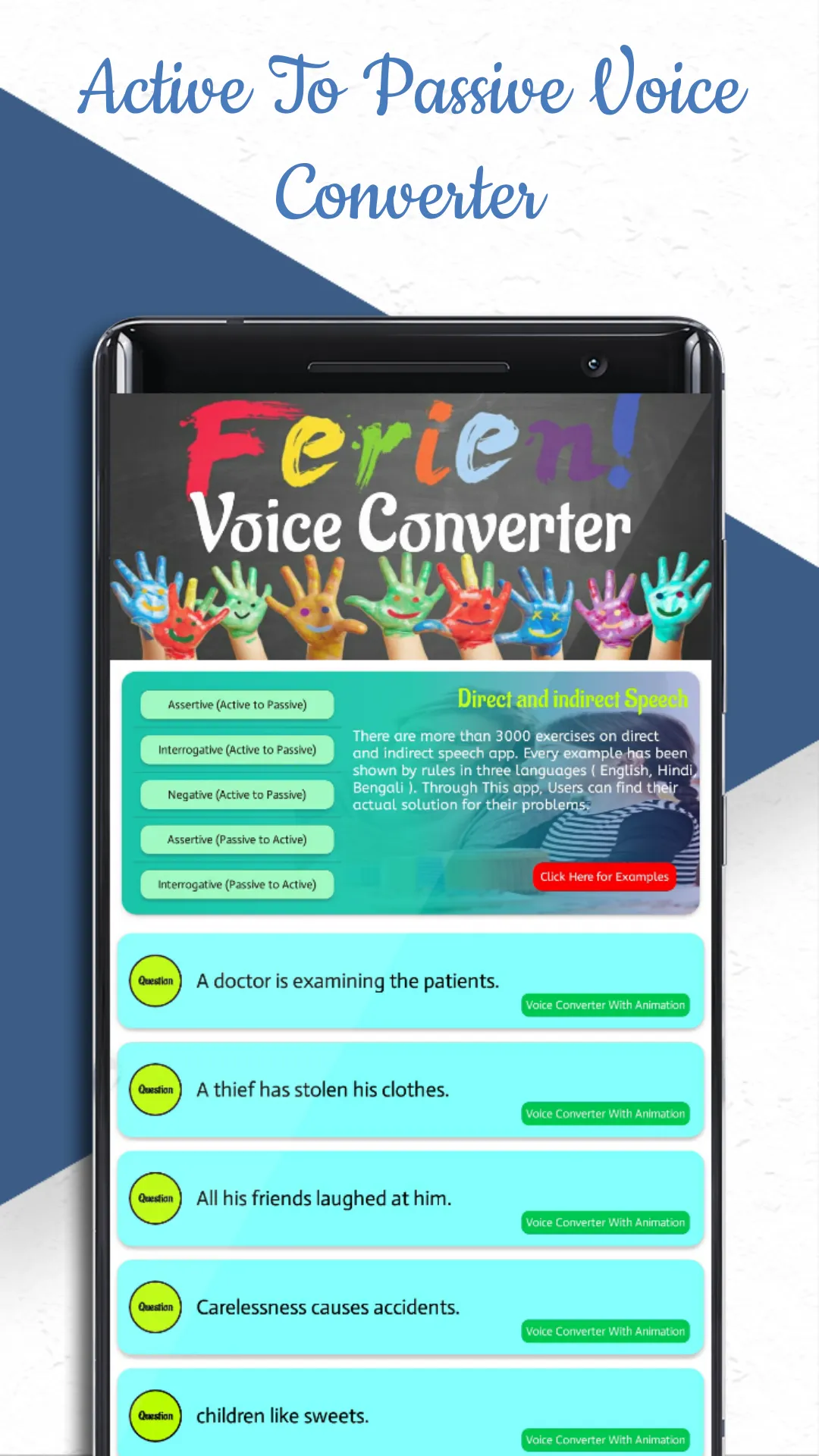 Active to passive voice conver | Indus Appstore | Screenshot