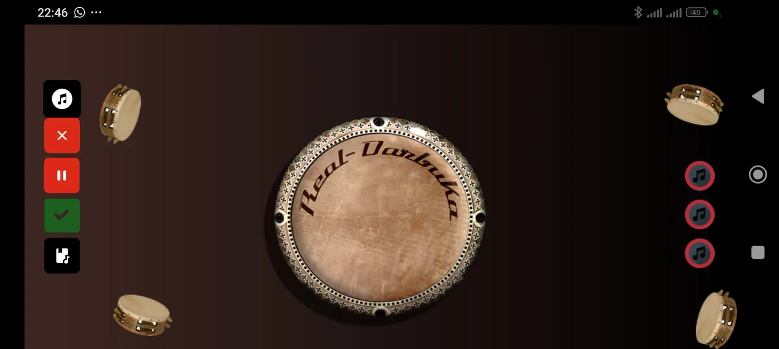 Darbuka Virtual | Indus Appstore | Screenshot