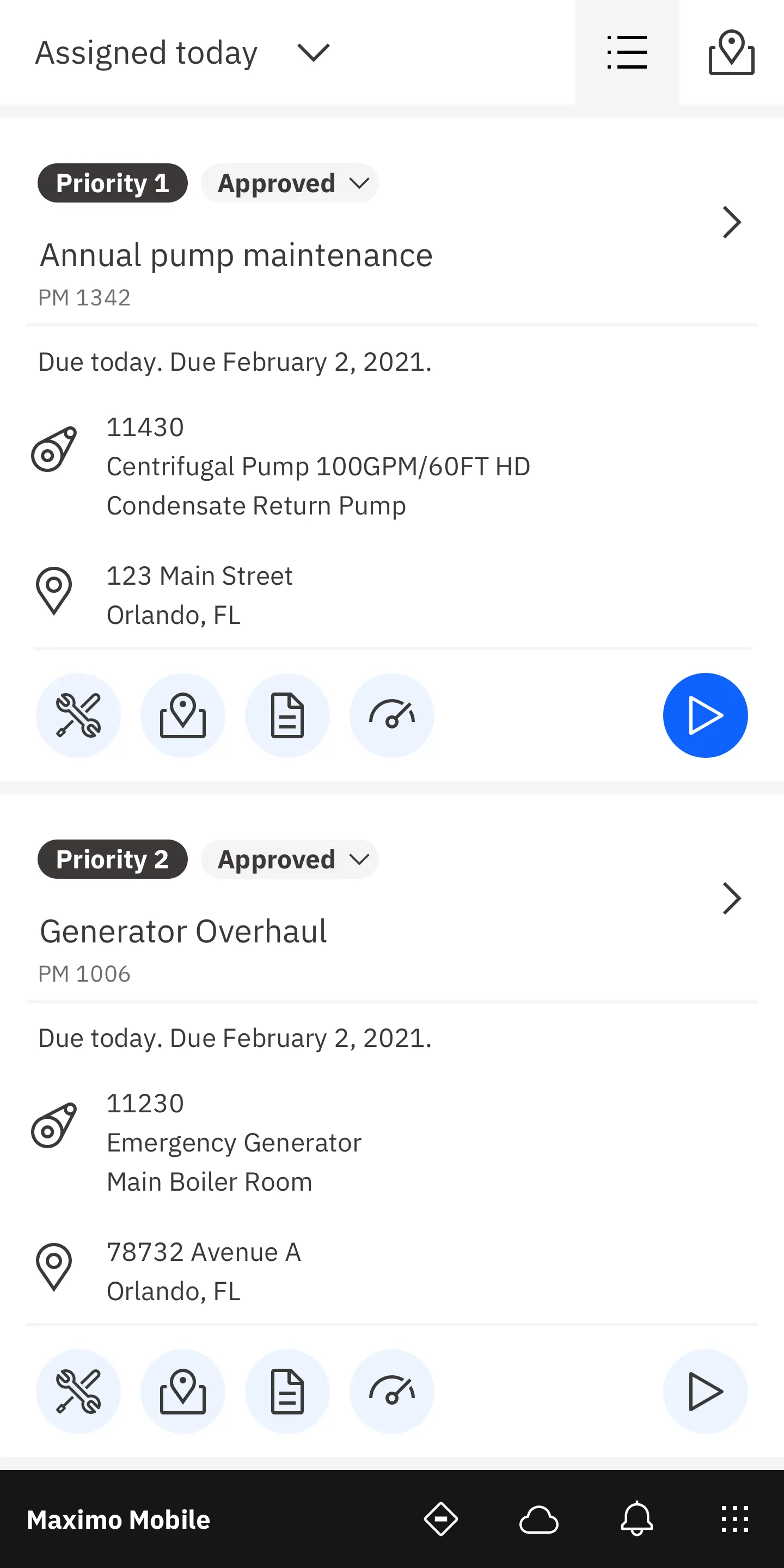 IBM Maximo Mobile for EAM | Indus Appstore | Screenshot