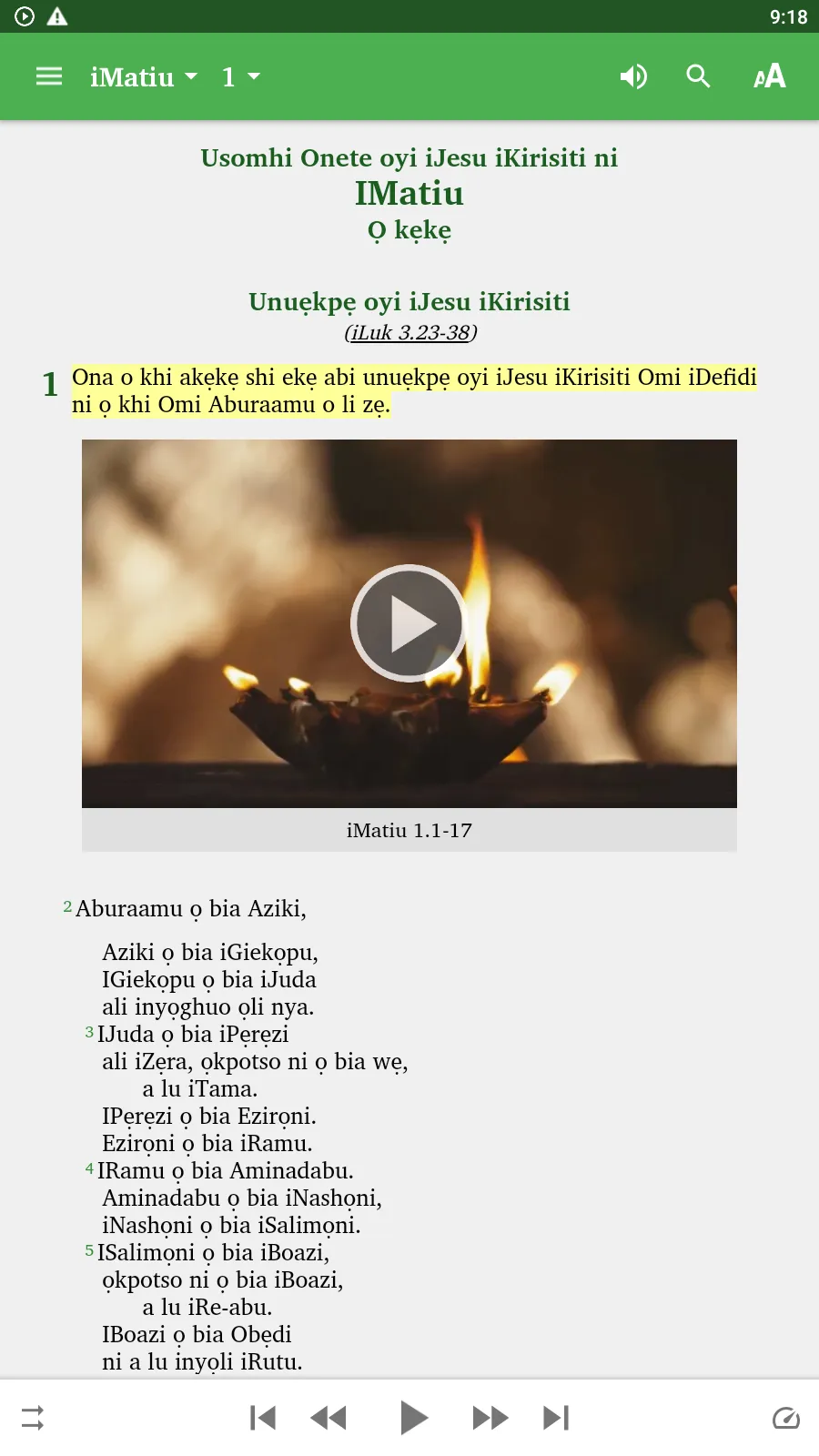 Okphela Bible | Indus Appstore | Screenshot