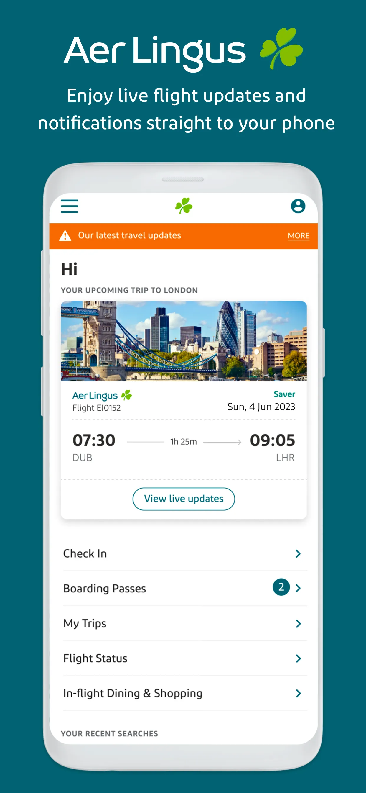 Aer Lingus App | Indus Appstore | Screenshot