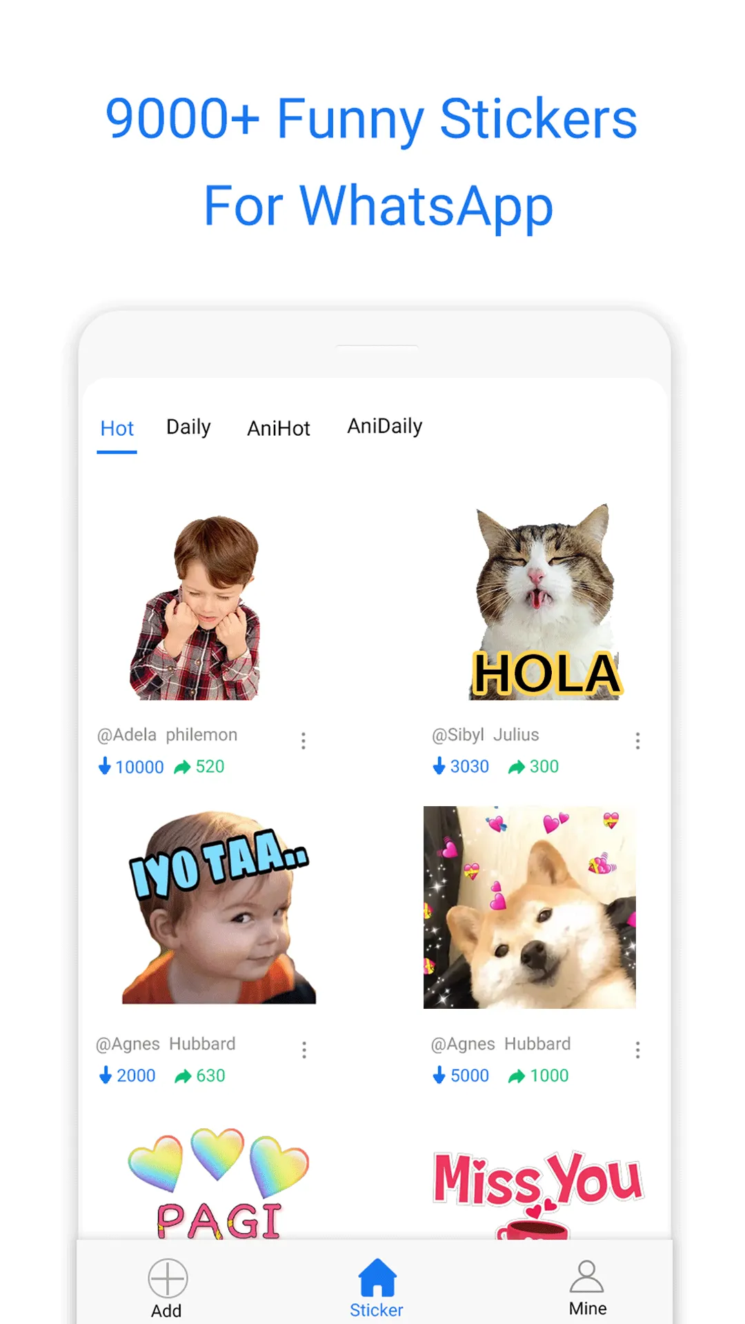 Animated Sticker For WhatsApp | Indus Appstore | Screenshot