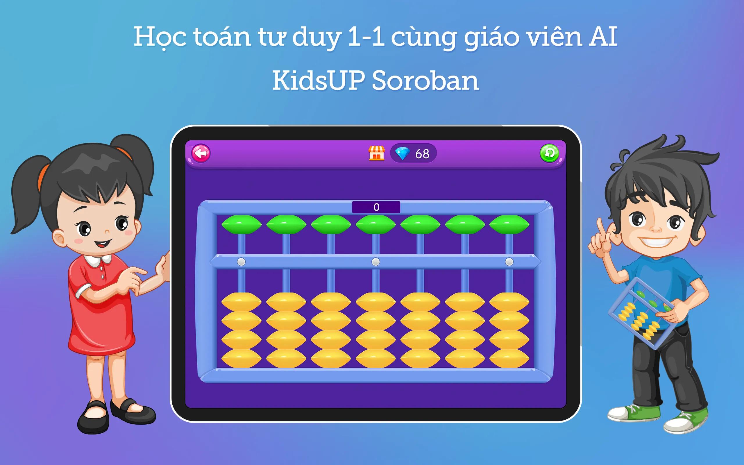 KidsUP Soroban - Toán tư duy | Indus Appstore | Screenshot