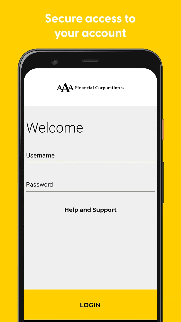 AAA Financial Mobile Access | Indus Appstore | Screenshot