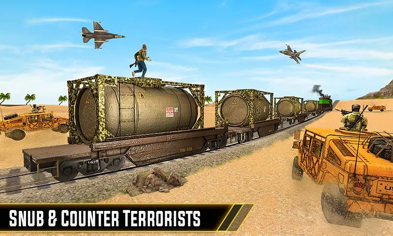 Army Train Driving Simulator | Indus Appstore | Screenshot