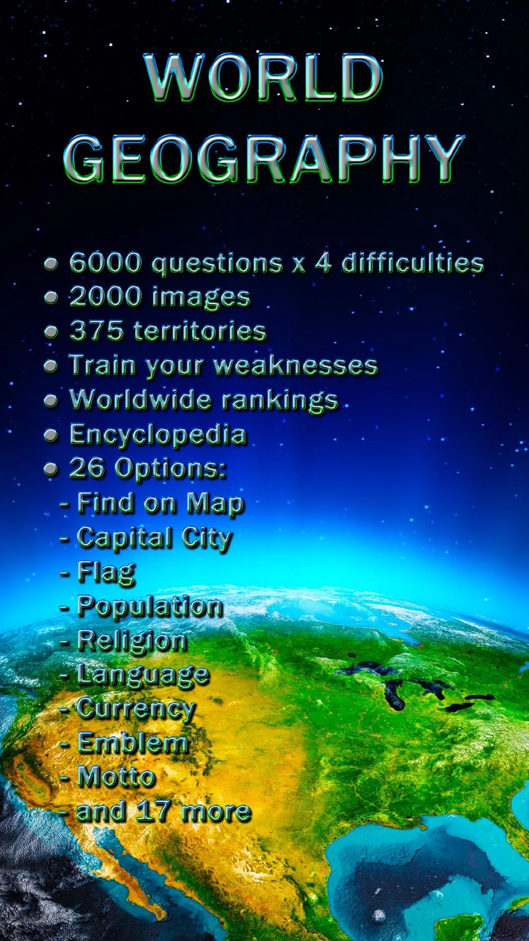 World Geography - Quiz Game | Indus Appstore | Screenshot