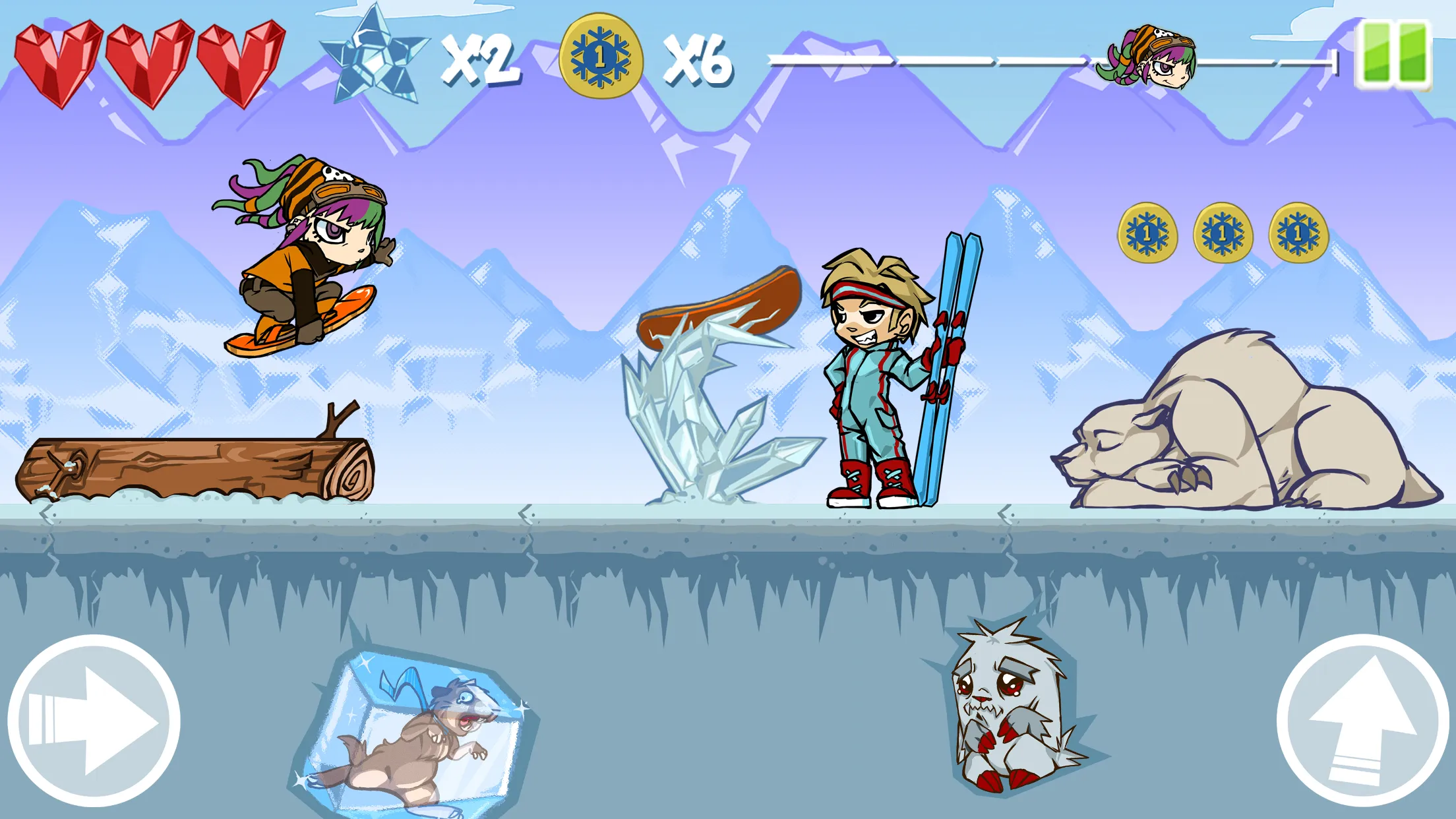 Snowboard Girl | Indus Appstore | Screenshot