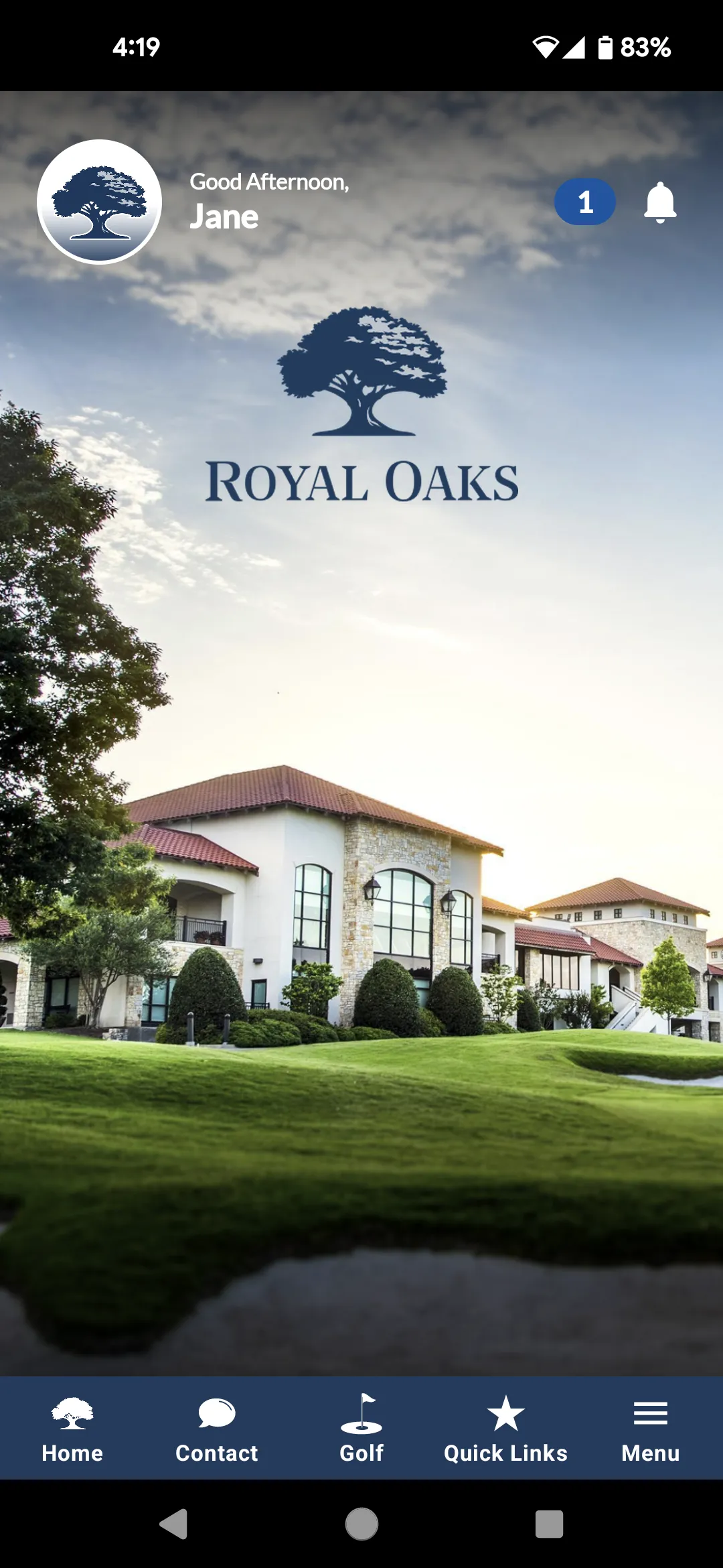 Royal Oaks Country Club Dallas | Indus Appstore | Screenshot