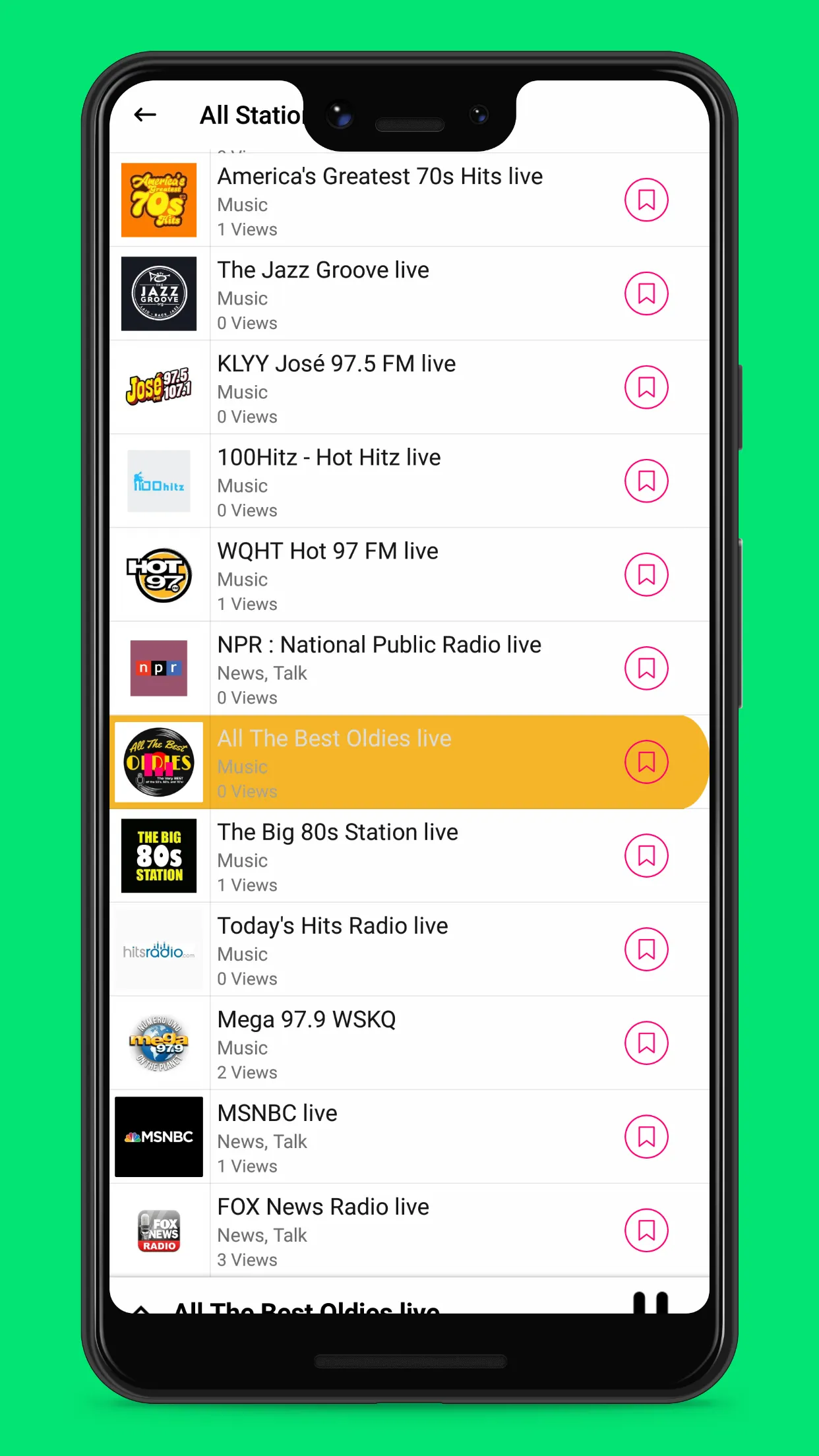 USA Radio FM | Indus Appstore | Screenshot