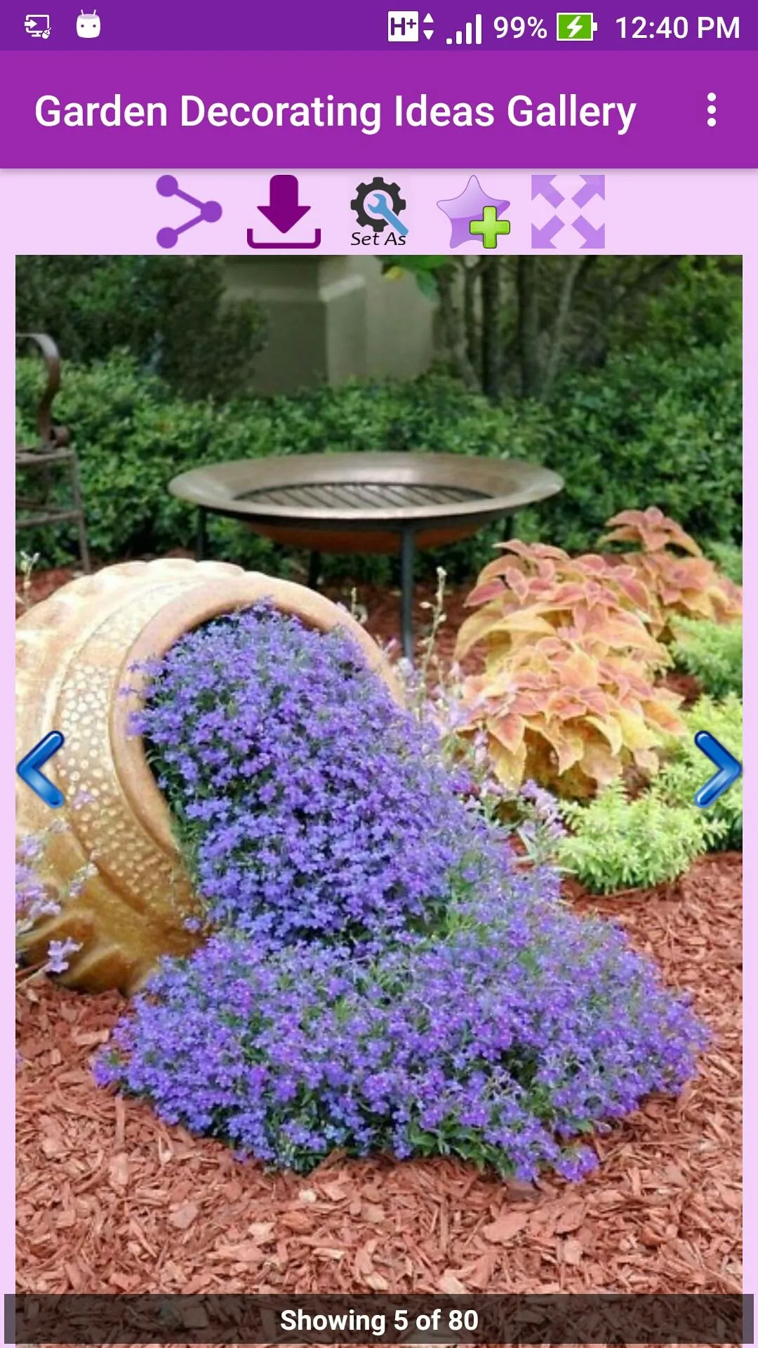 Garden Decorating Idea Gallery | Indus Appstore | Screenshot