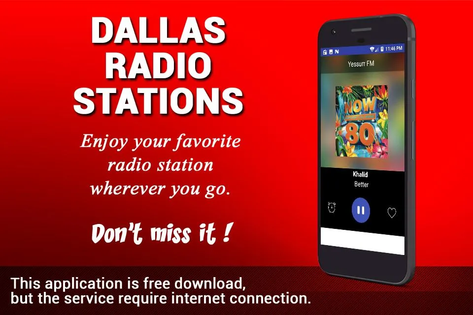 Dallas Radio Stations | Indus Appstore | Screenshot