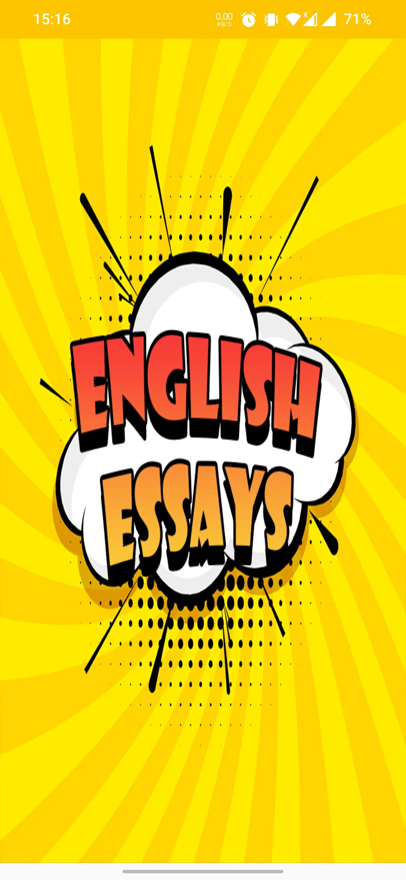 500+ English Essays | Indus Appstore | Screenshot