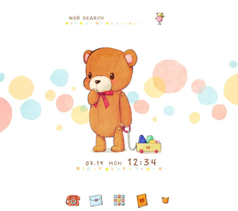 Teddy Bear Blocks Wallpaper | Indus Appstore | Screenshot