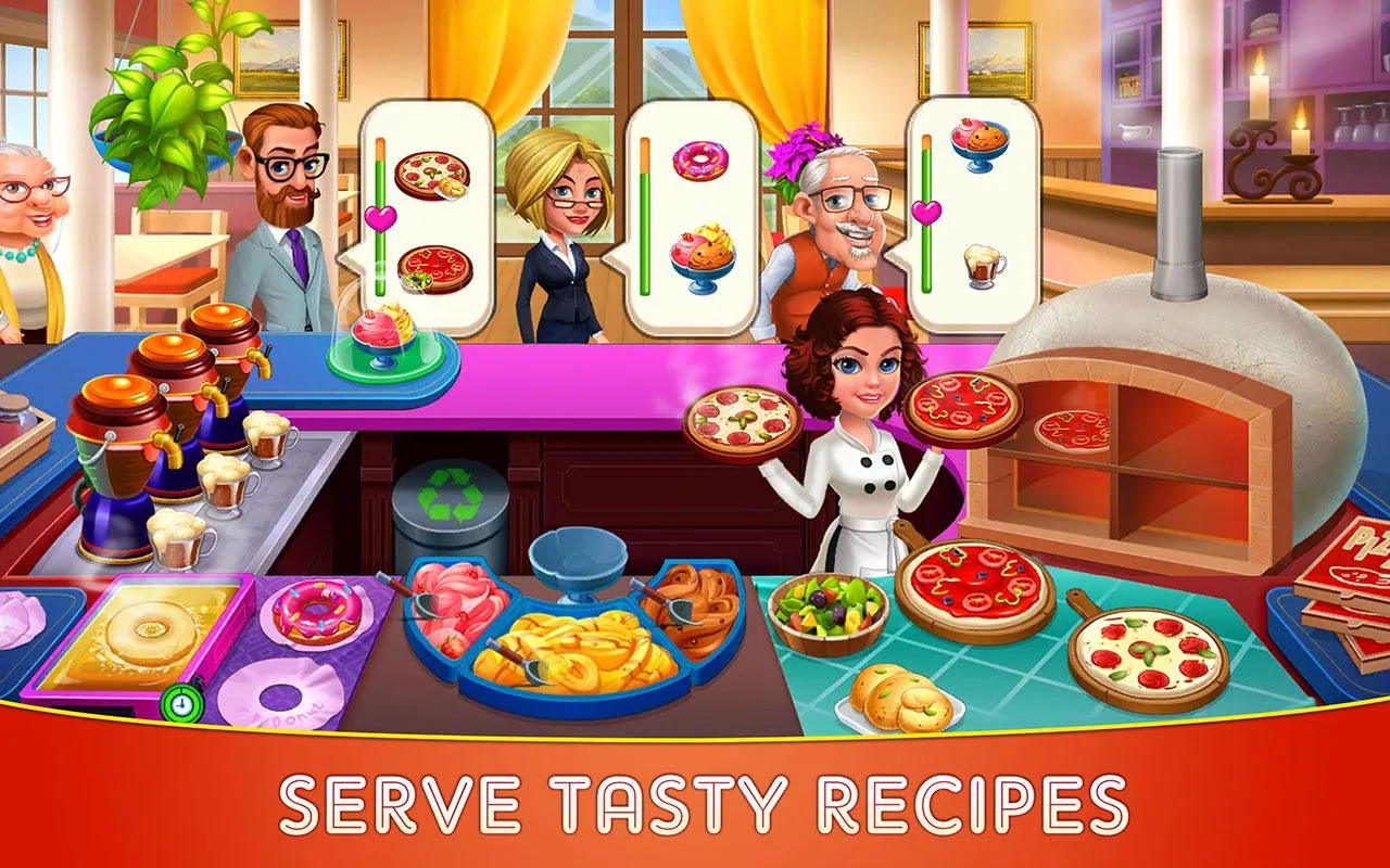 Cooking Cafe – Restaurant Star | Indus Appstore | Screenshot