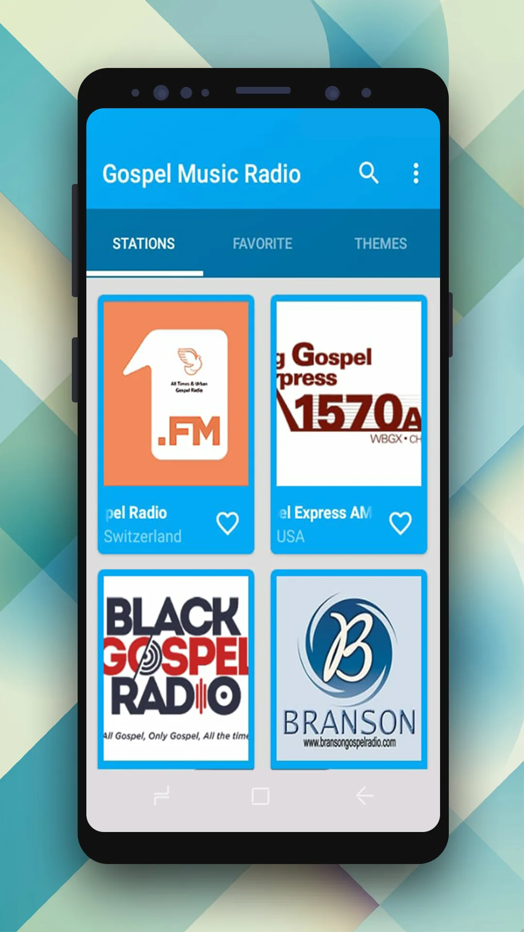 Gospel Music Radio Stations | Indus Appstore | Screenshot