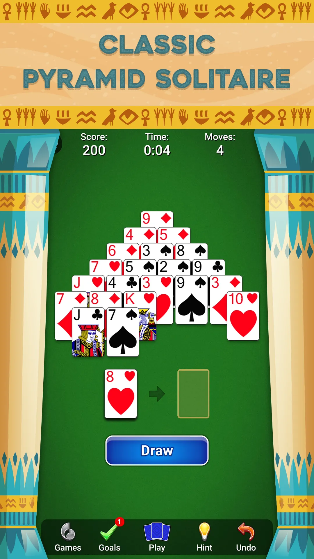 Pyramid Solitaire - Card Games | Indus Appstore | Screenshot