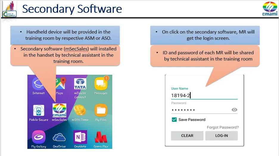 Emami mSecSales | Indus Appstore | Screenshot