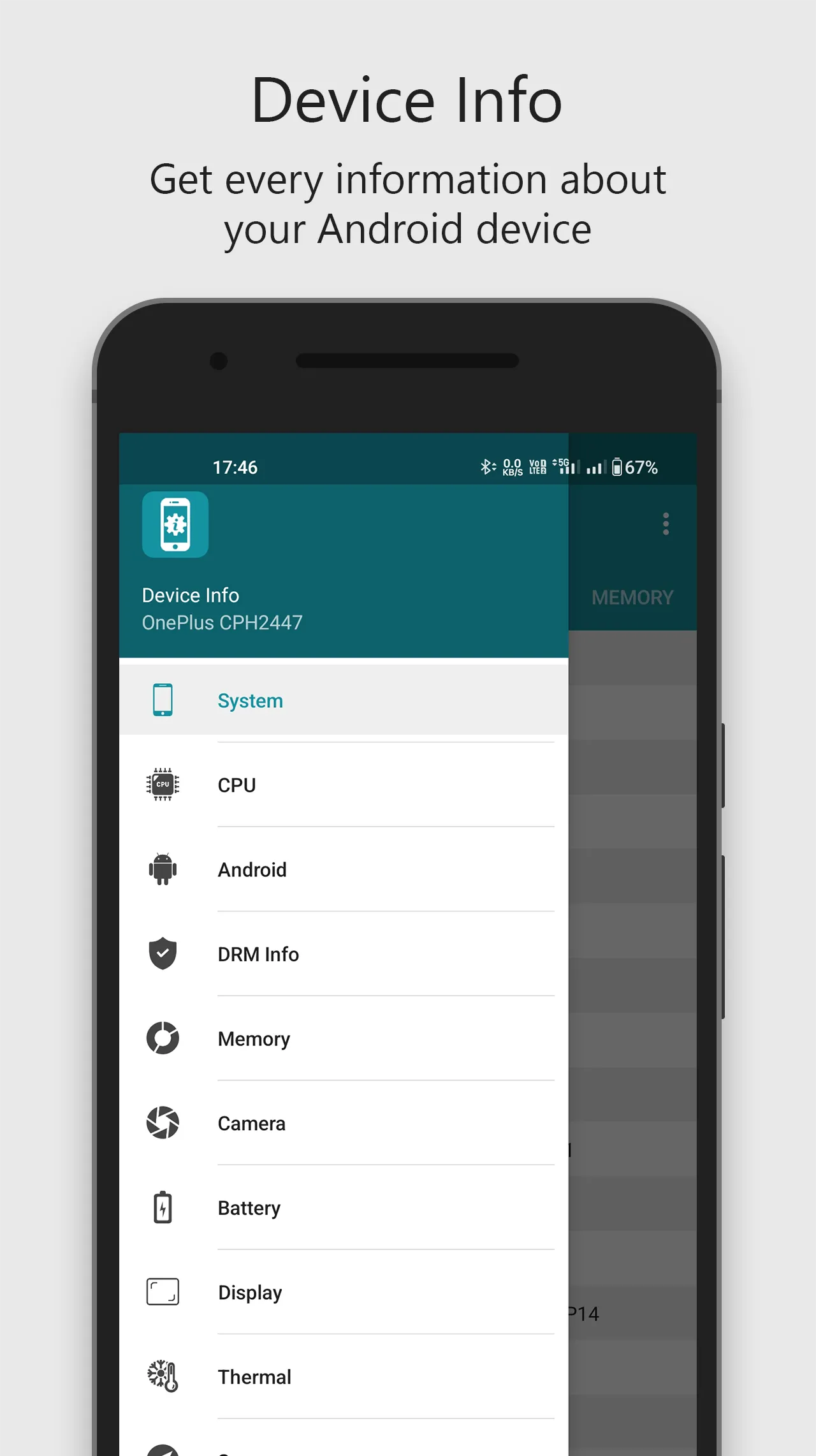 Device Info - Hardware & Softw | Indus Appstore | Screenshot