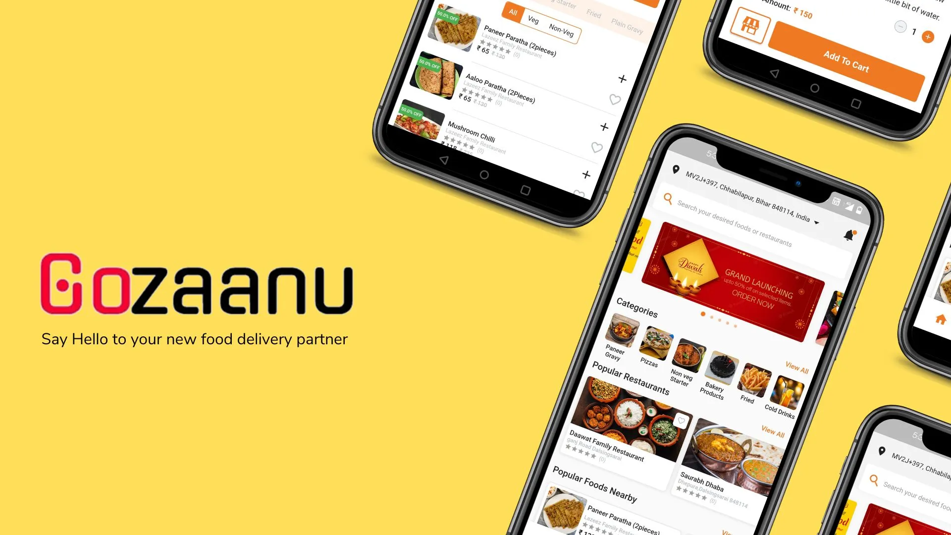 Gozaanu:Food Delivery&Takeaway | Indus Appstore | Screenshot