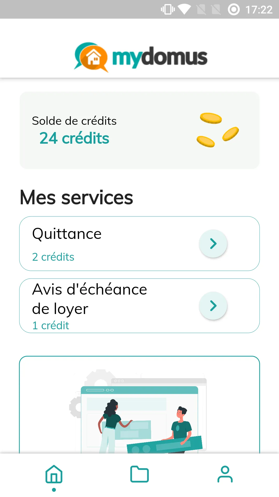 Quittance mydomus | Indus Appstore | Screenshot