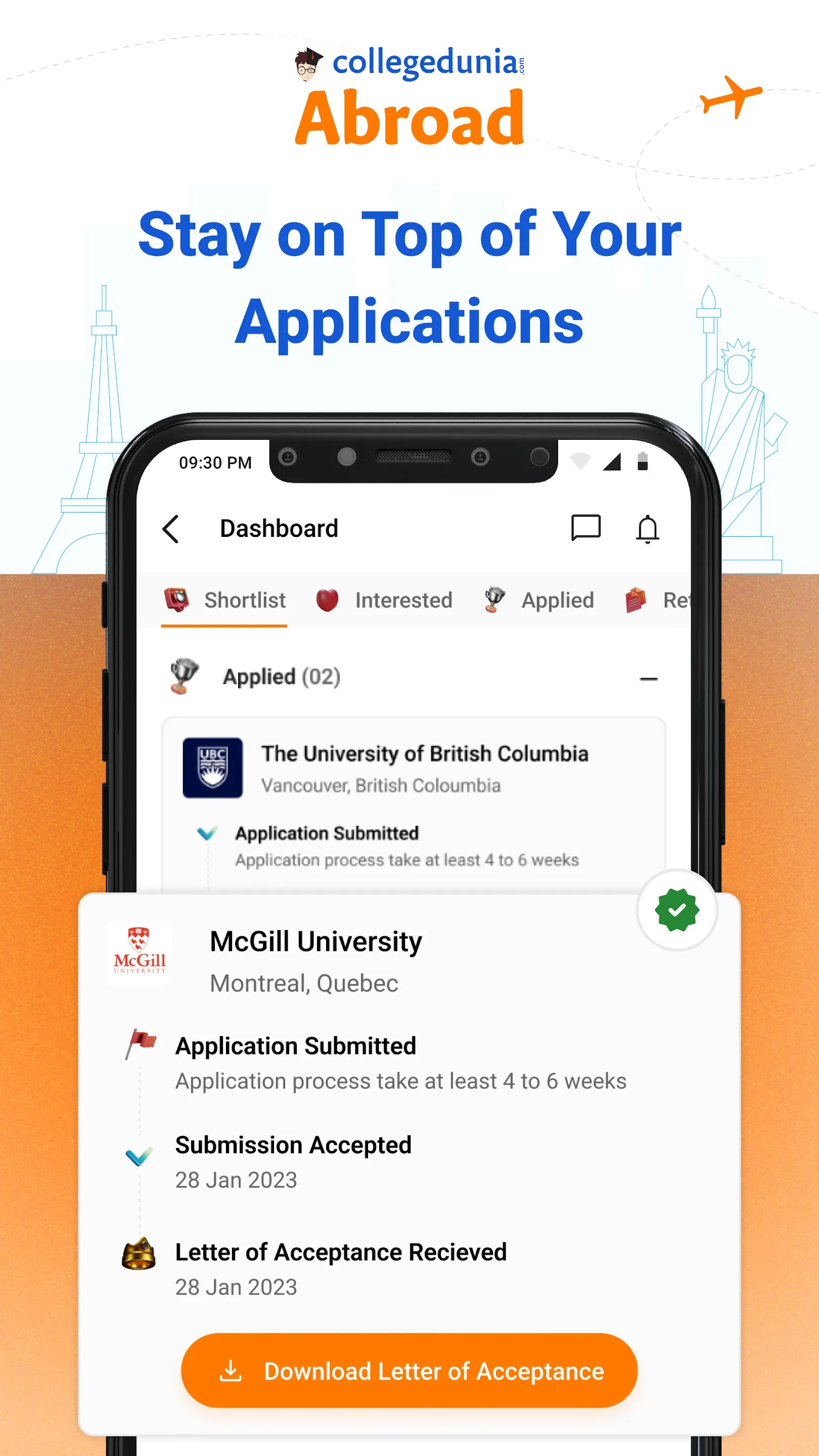 Study Abroad App -Collegedunia | Indus Appstore | Screenshot