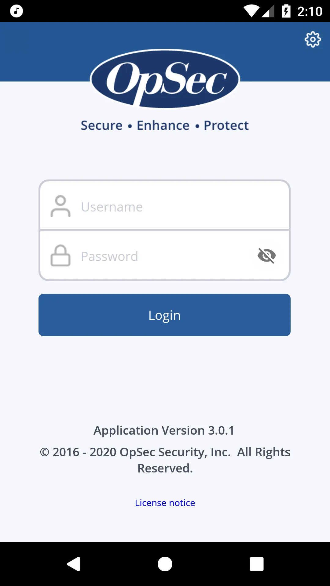 OpSec InSight Mobile | Indus Appstore | Screenshot