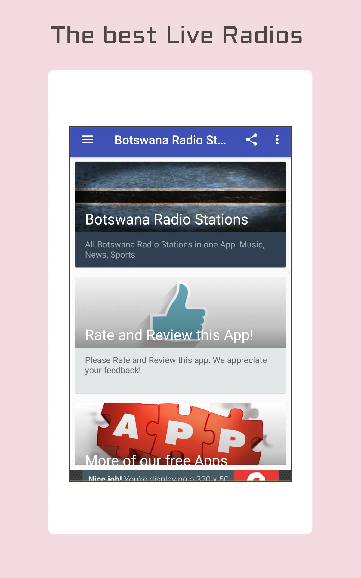 Botswana Radio Stations | Indus Appstore | Screenshot