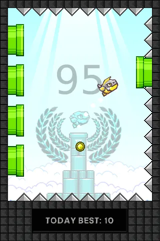 Flapping Cage: Avoid Spikes | Indus Appstore | Screenshot