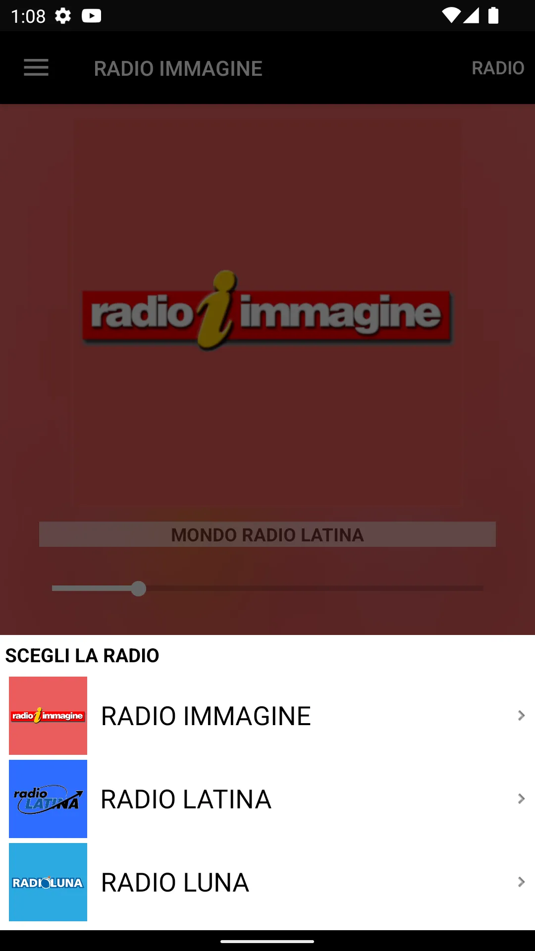 MONDO RADIO LATINA | Indus Appstore | Screenshot