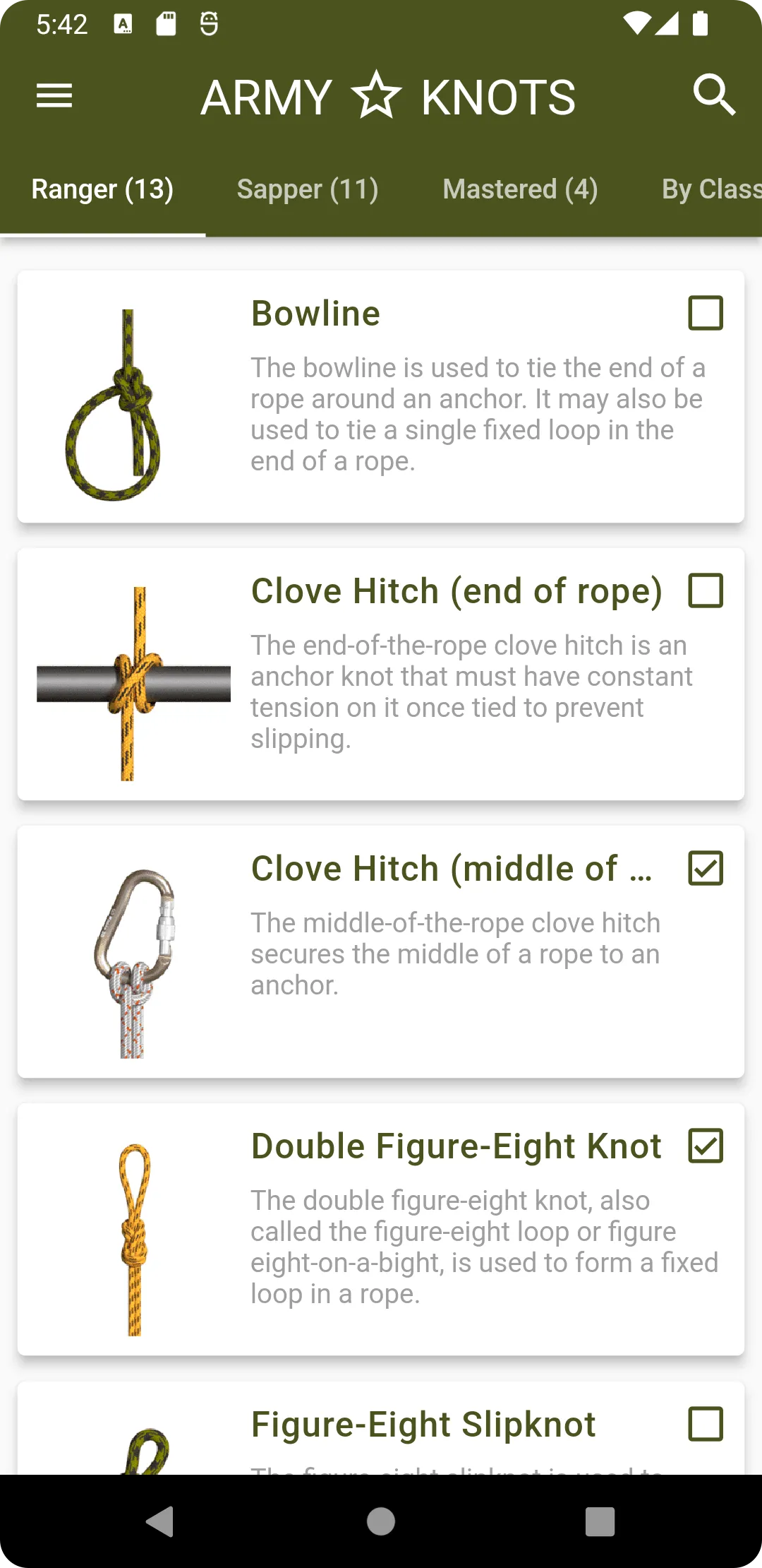 Army Knots | Indus Appstore | Screenshot