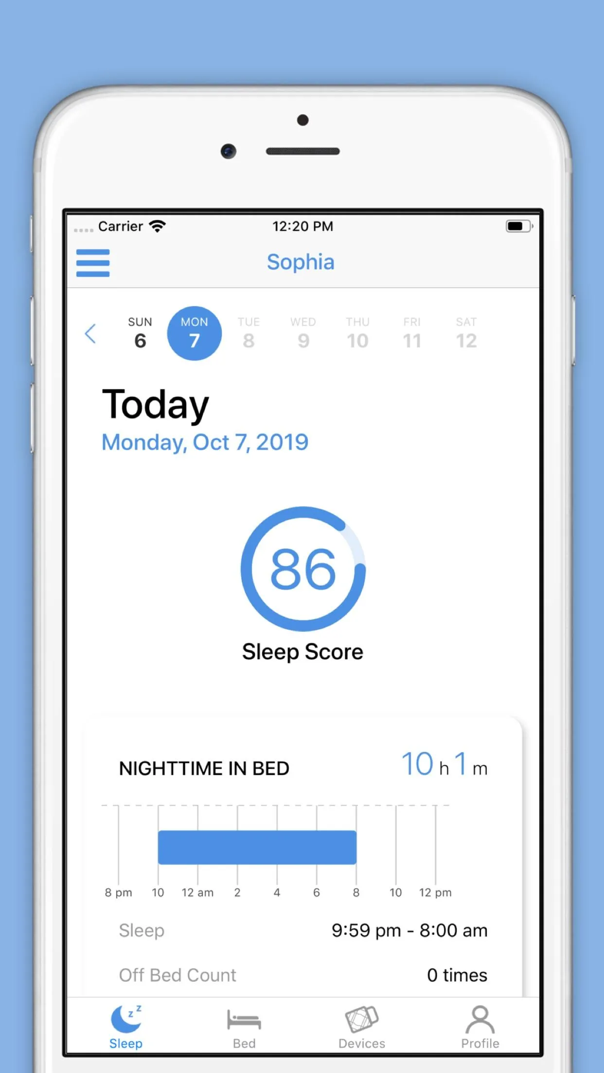 SleepSense | Indus Appstore | Screenshot