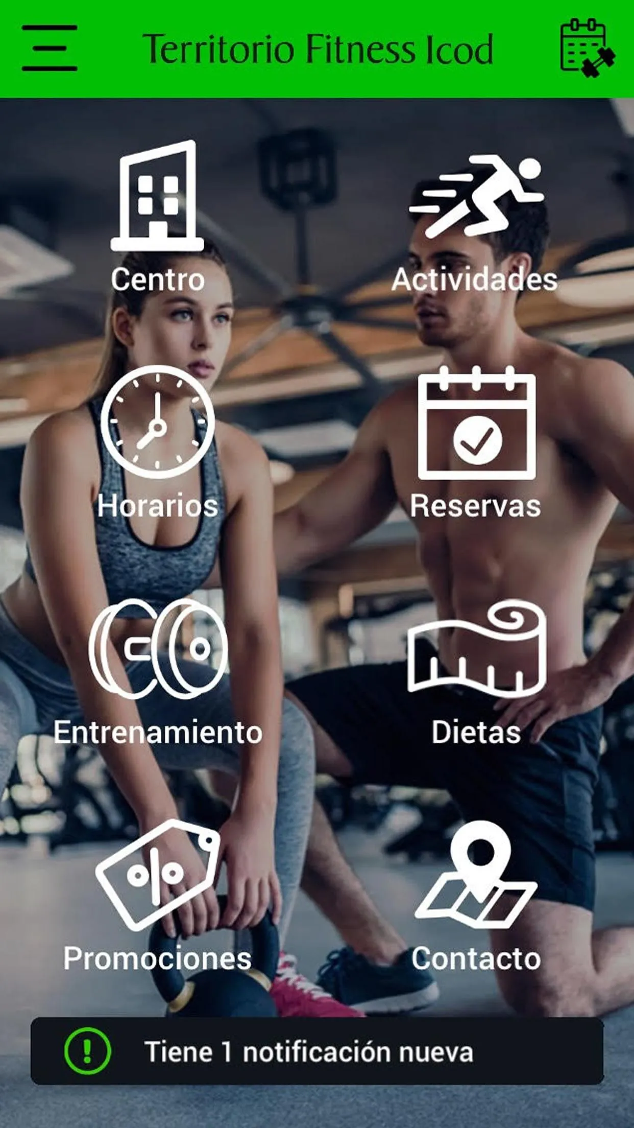 Territorio Fitness Icod | Indus Appstore | Screenshot