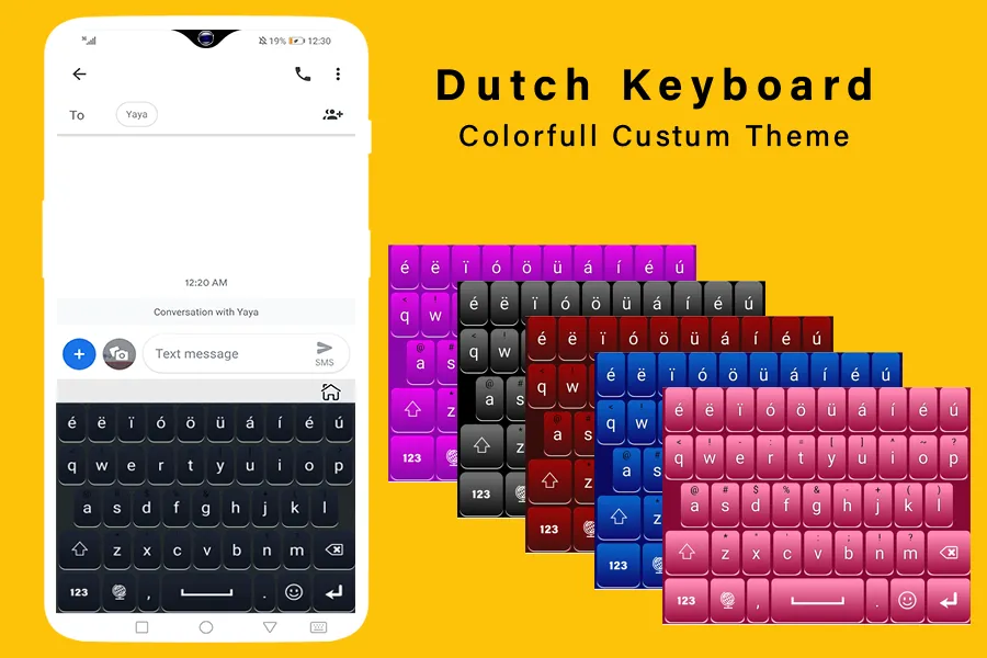 Dutch English Keyboard Fonts | Indus Appstore | Screenshot