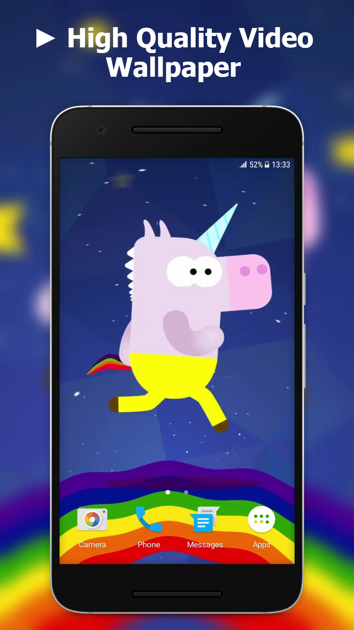 Unicorn Video Live Wallpaper | Indus Appstore | Screenshot